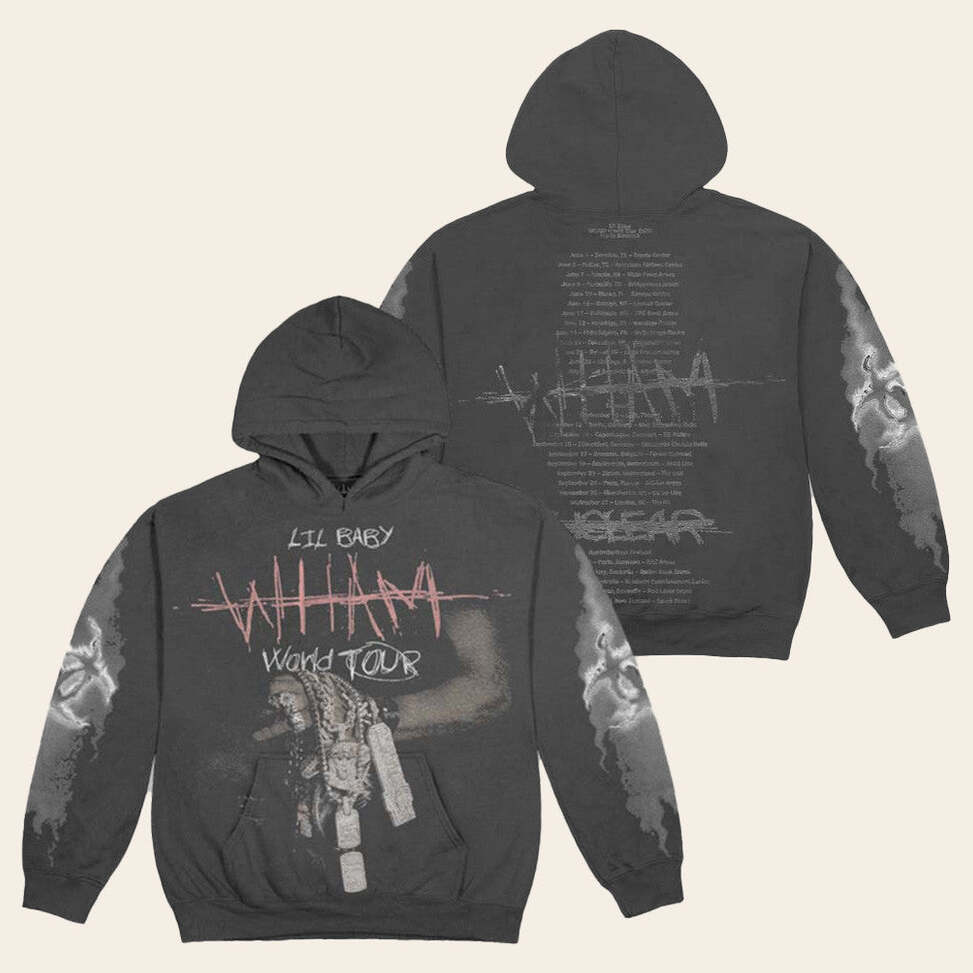 Lil Baby Merch Wham Tour Chains Hoodie Gifts For Fans Birthday Gifts For Sister