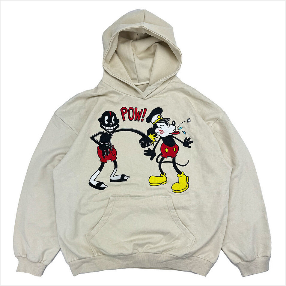 Lil Darkie Small Dark One Pow Hoodie Lil Darkie Merchandise Music Lovers Retro Gifts For Him