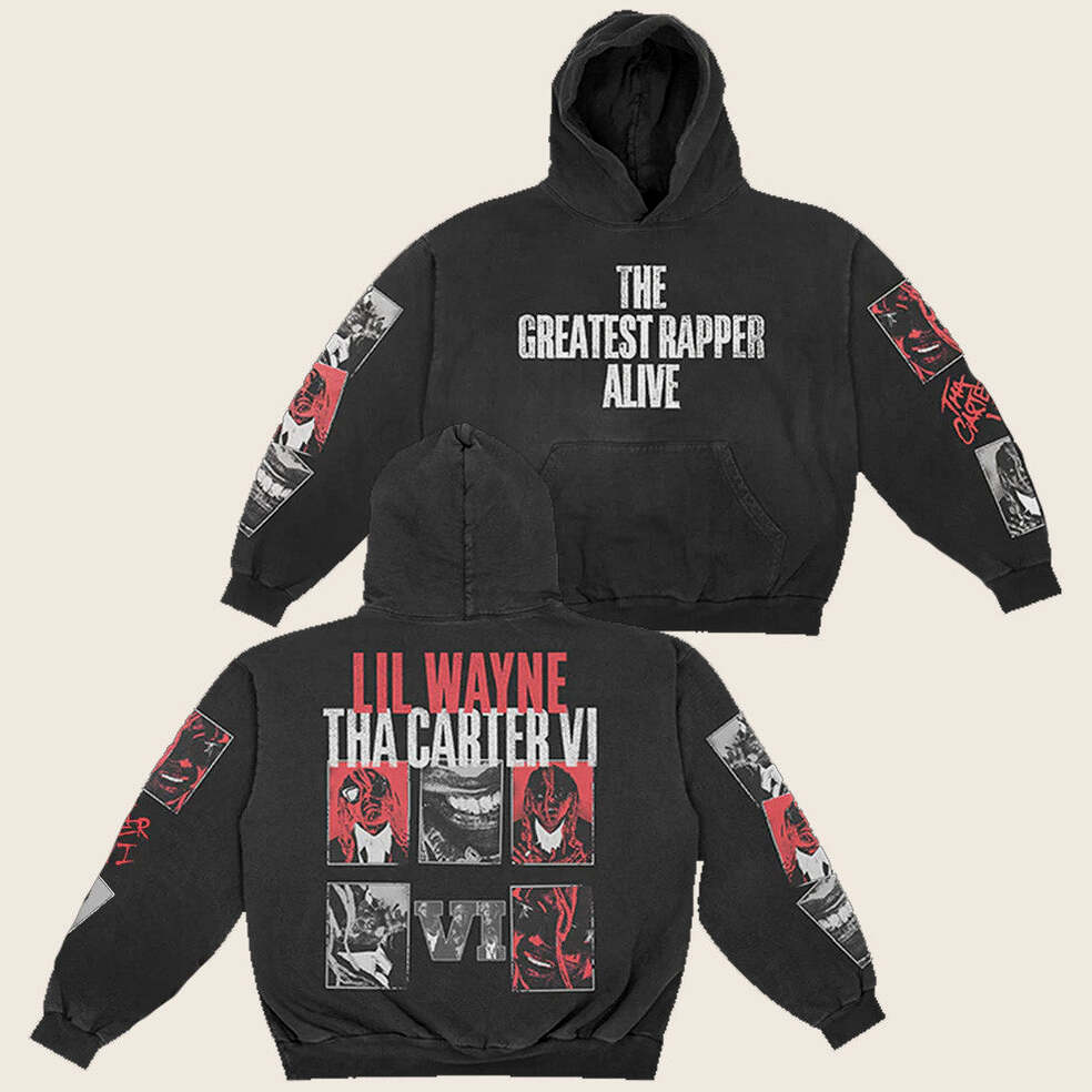Lil Wayne Merch Tgra Iconic Hoodie Gifts For Music Fans Birthday Gifts For Friends