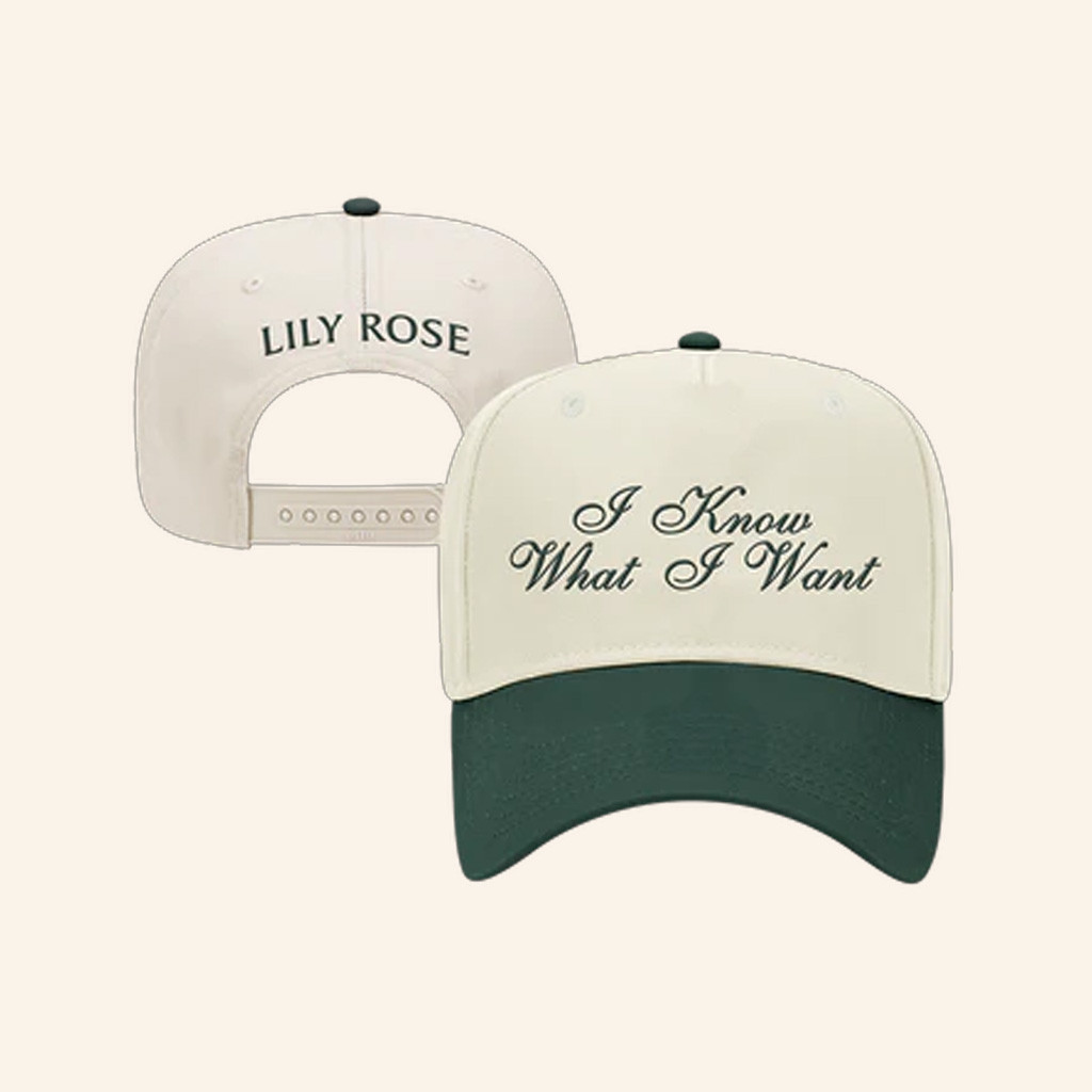 Lily Rose Music Merch I Know What I Want Hat Gifts For Music Fans