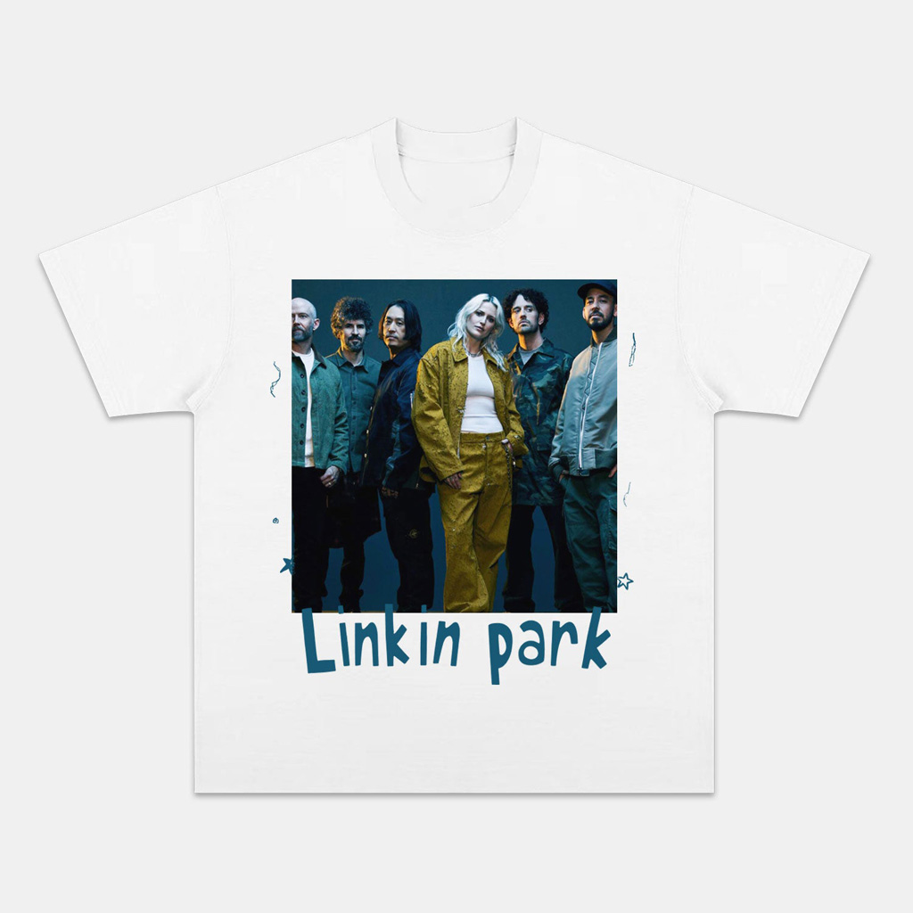 Linkin Park 2024 Graphic T-Shirt Linkin Park Merch Christmas Gifts For Rock Band Fans