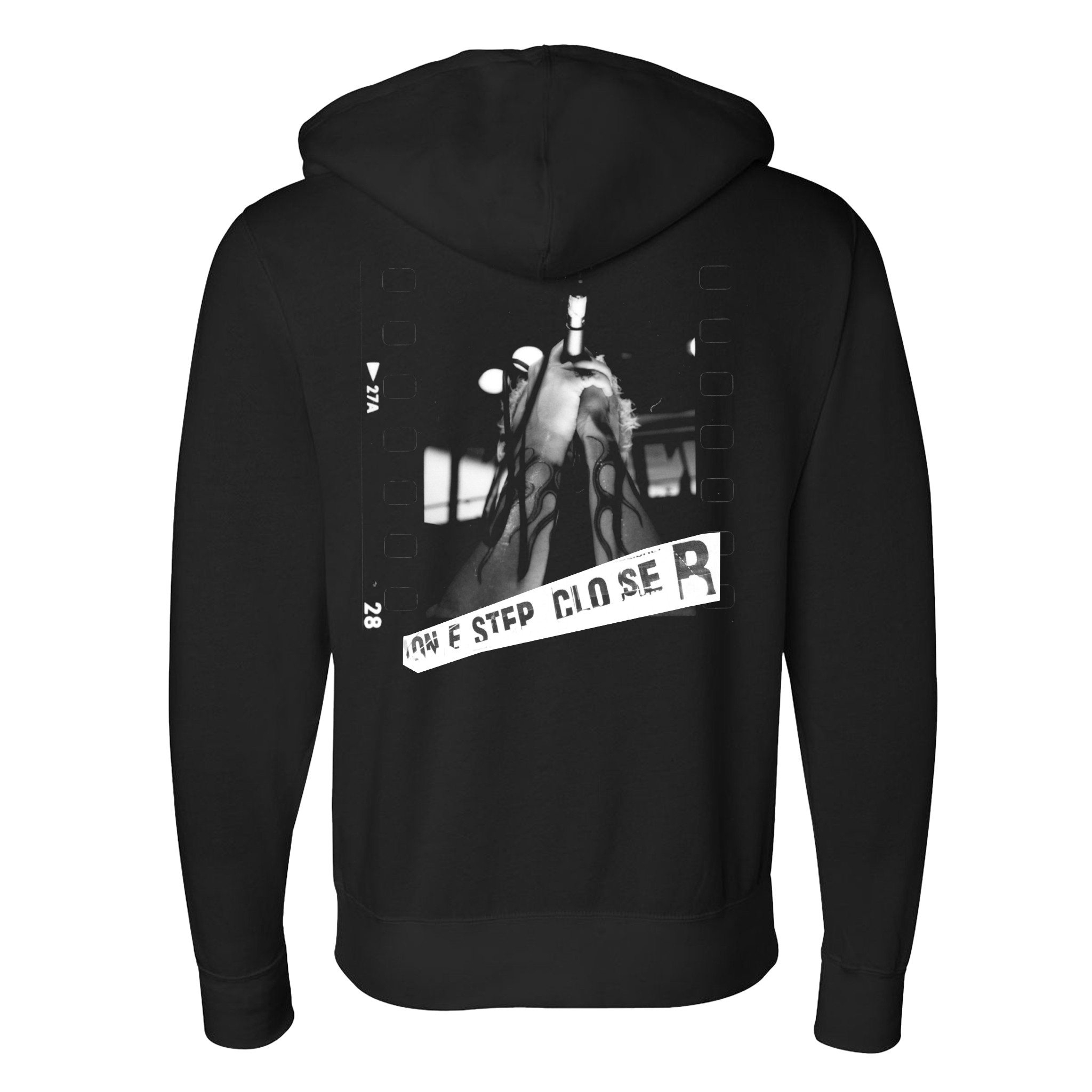 Linkin Park Osc Film Strip Black Zip Hoodie Unique Merch Gift For Music Tour Lovers