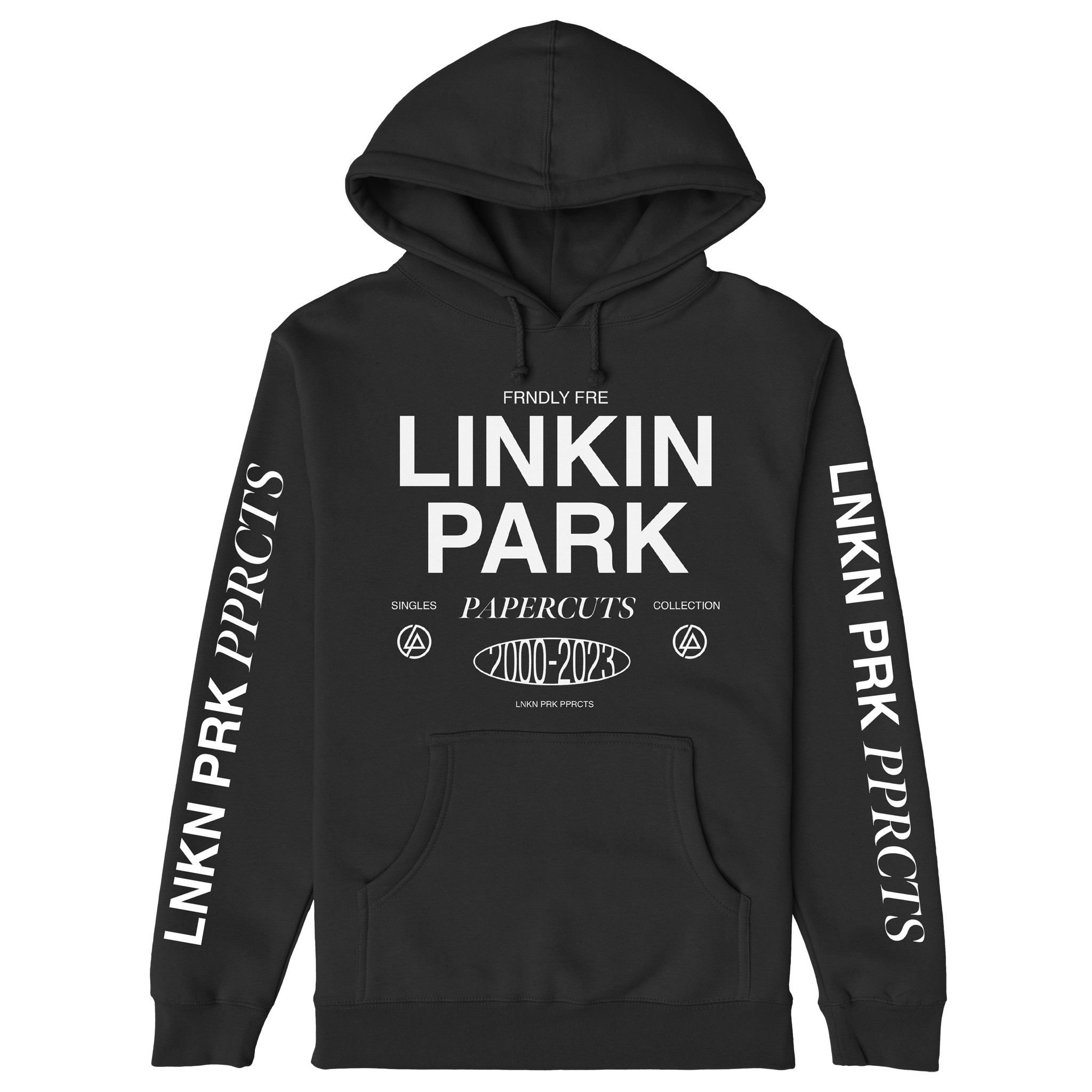 Linkin Park Papercuts Singles Collection Black Hoodie Tour Merch Gift For Music Enthusiasts