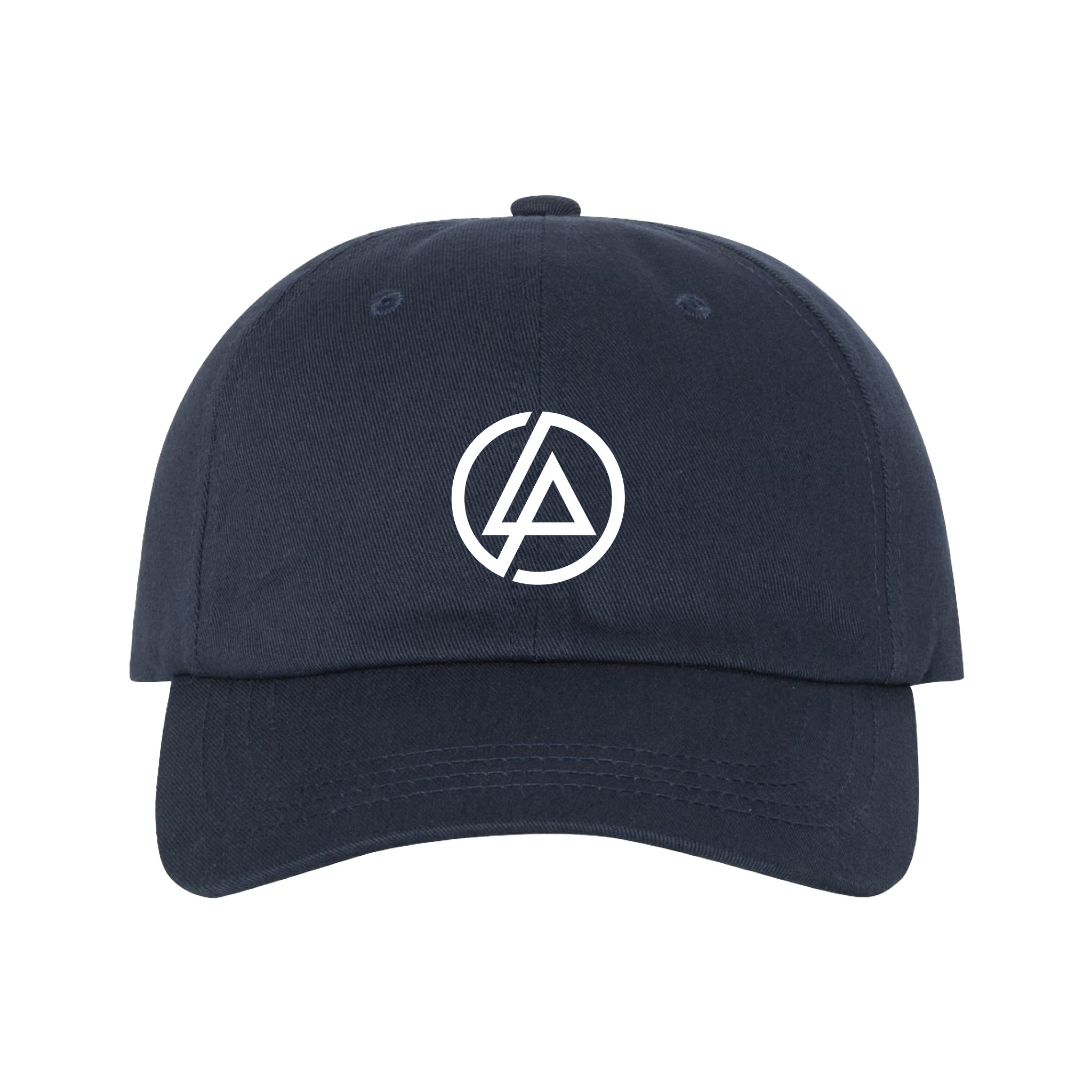 Linkin Park Tour Hat Mtm Circle Logo Navy Best Merch Gift For Fans