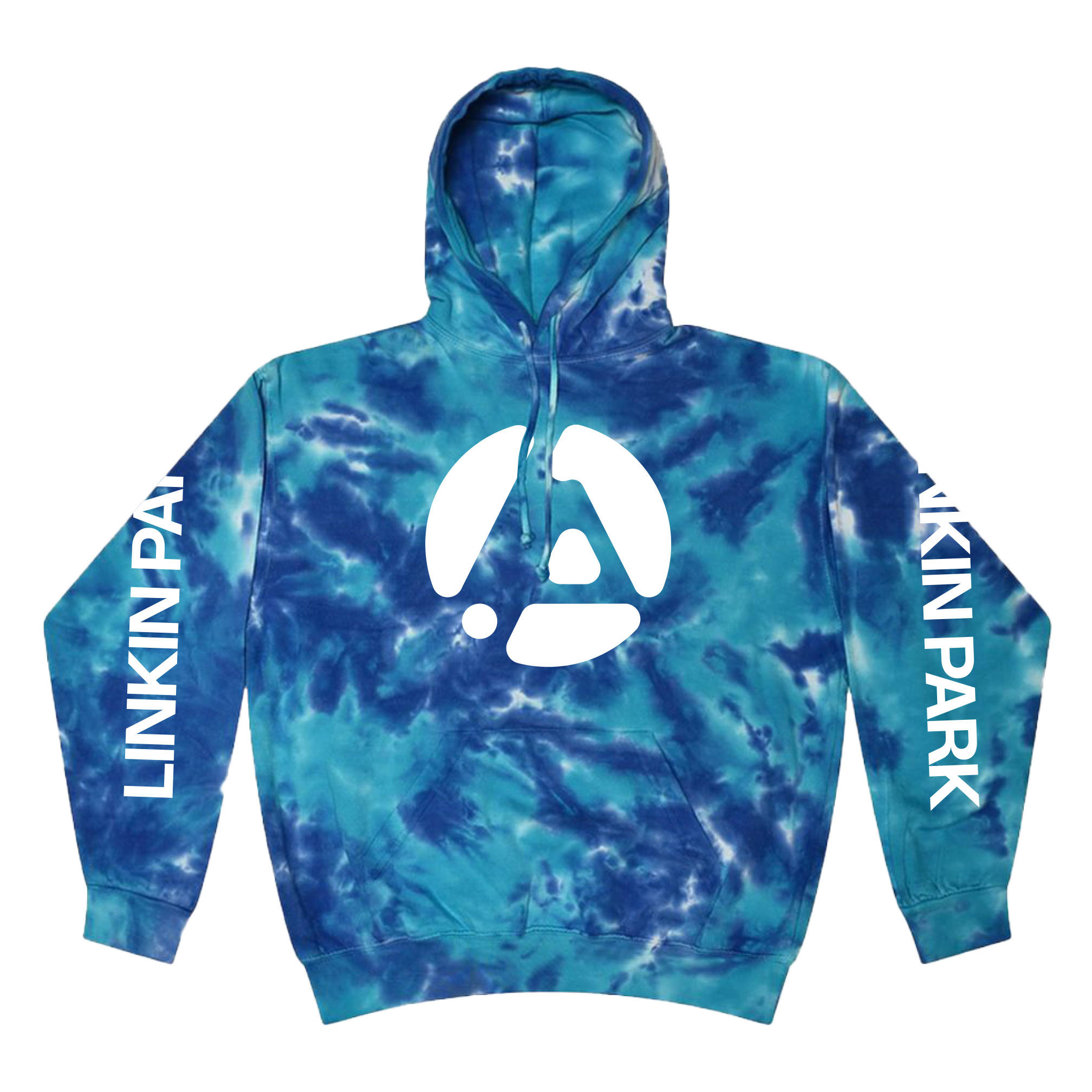 Linkin Park Tour Merch Fz Tie Dye Hoodie Best Music Fan Apparel