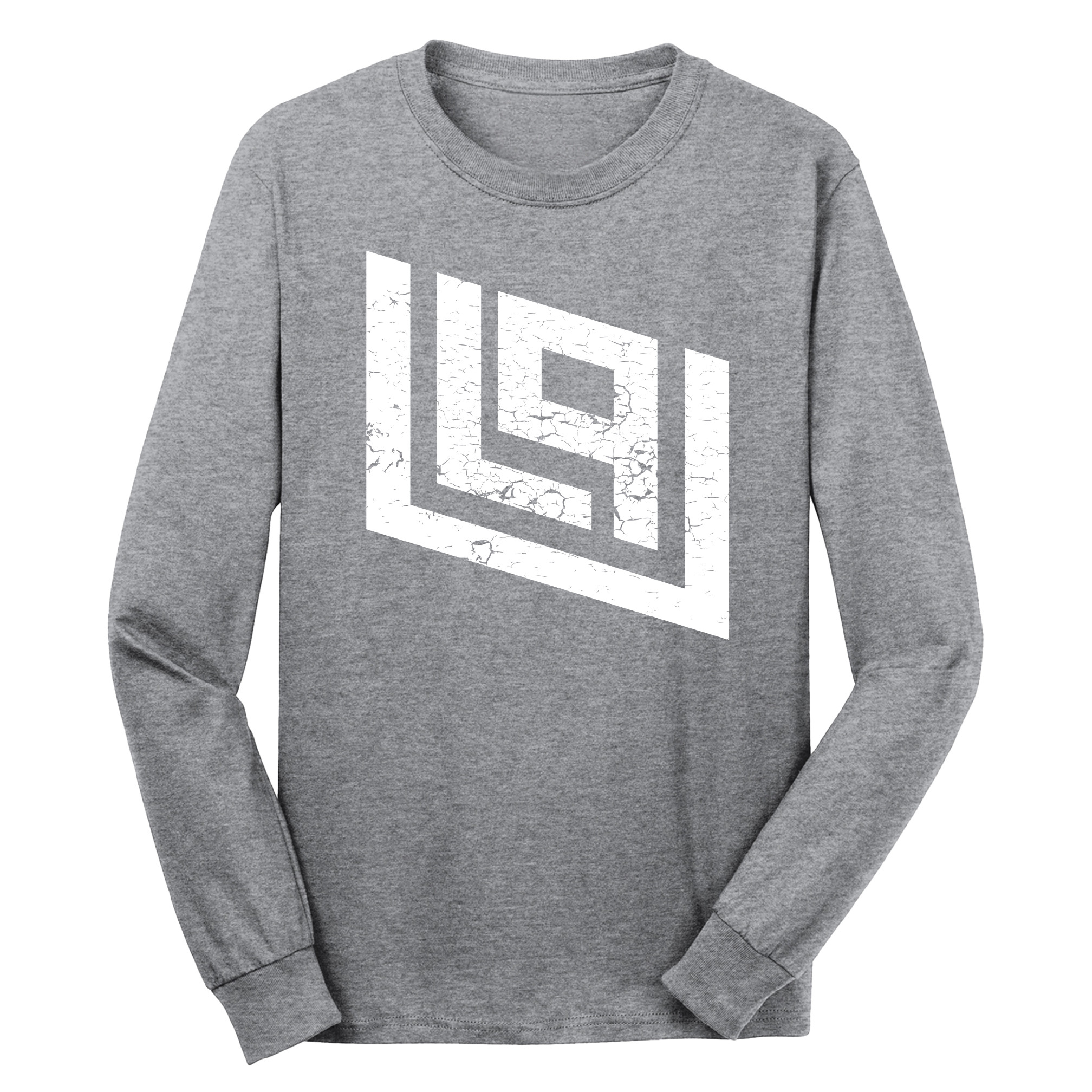 Linkin Park Tour Merch Long Sleeve Shirt Lpu Icon Distressed Heather Gray Best Fan Apparel