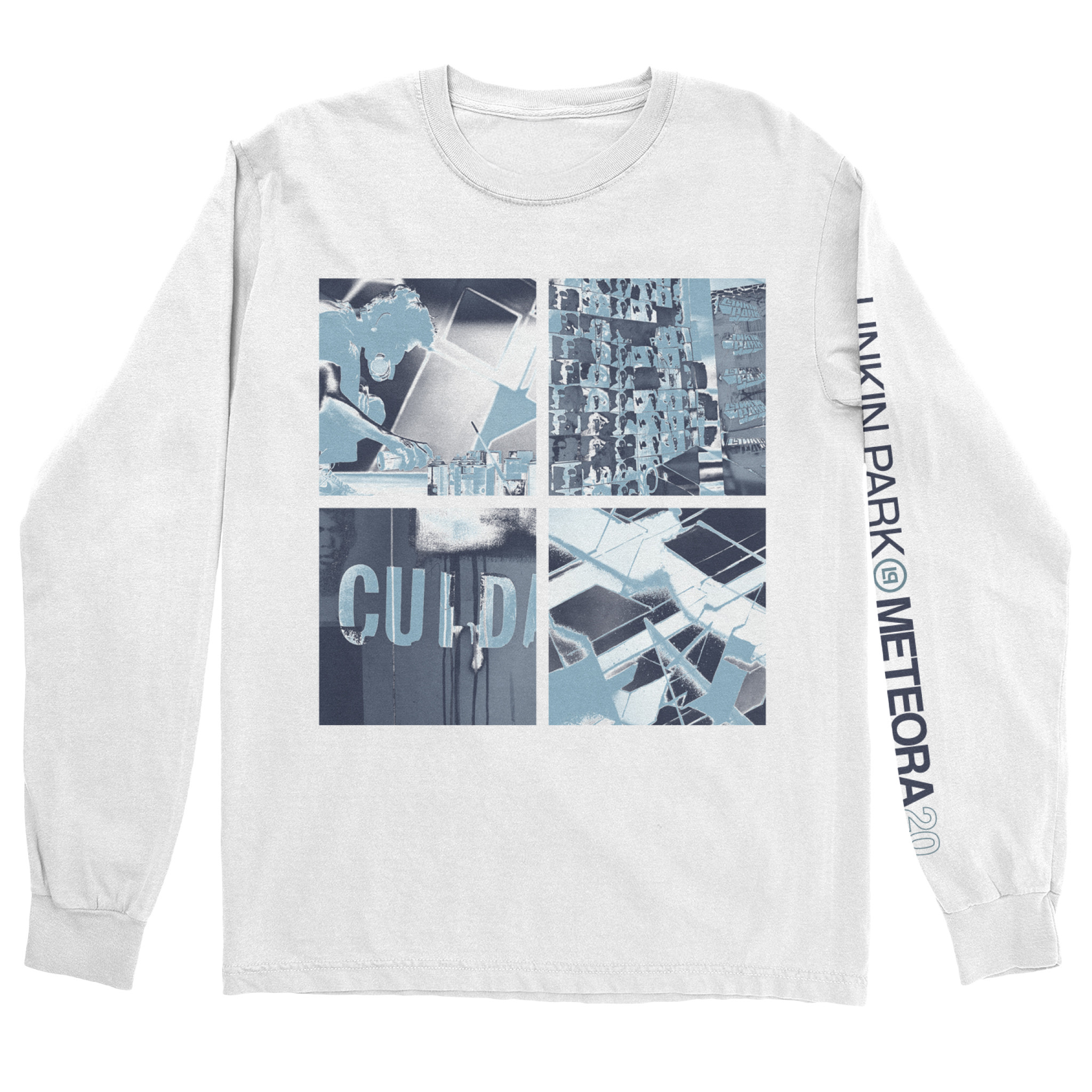Linkin Park Tour Meteora Boxes White Long Sleeve Unique Rock Merch Gift