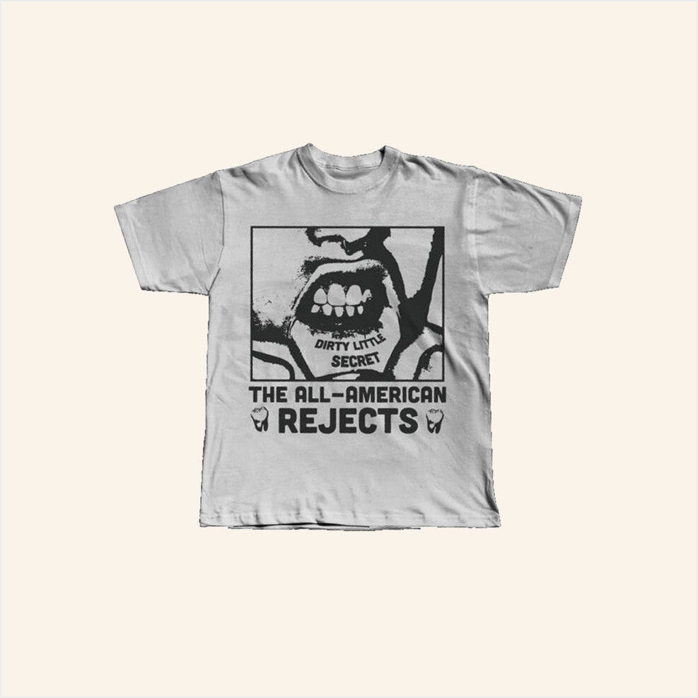 Lip Tattoo T-Shirt The All American Rejects Merch Birthday Gifts For Husband Gifts For Besties