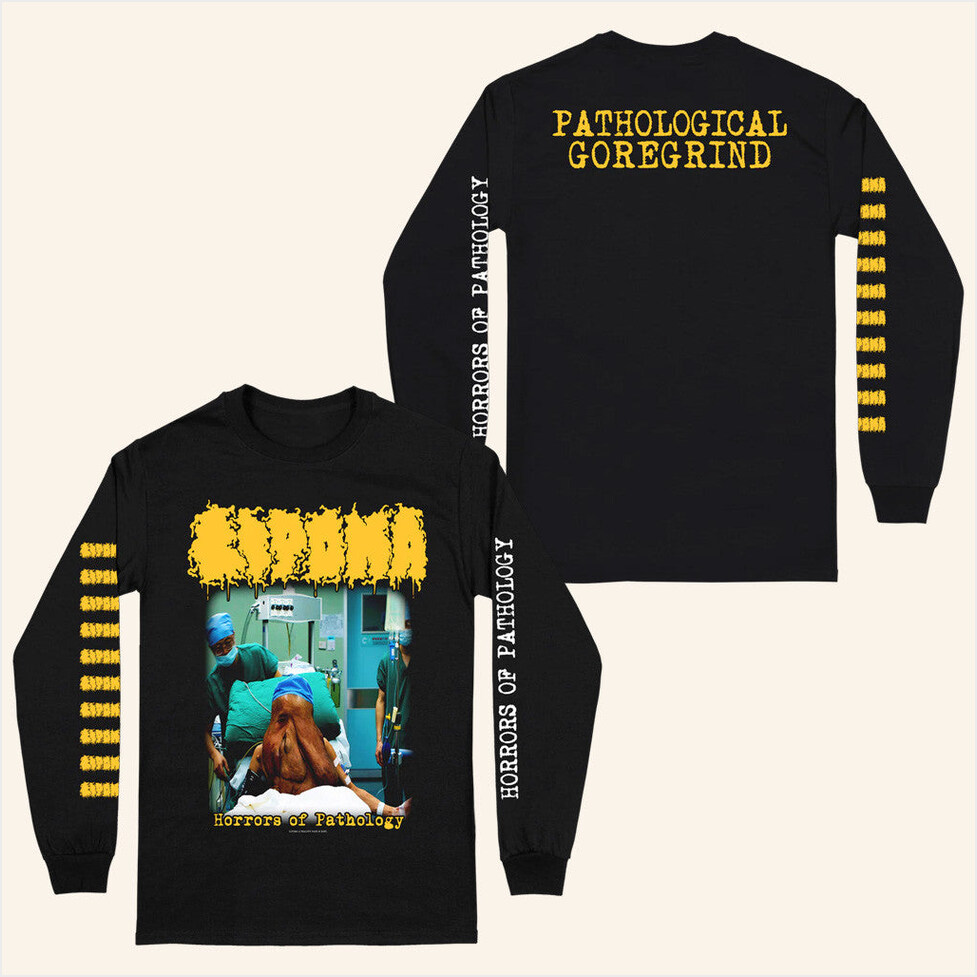 Lipoma Horrors Of Pathology Long Sleeve Shirt Reality Fade Merch Best Friend Gift Ideas