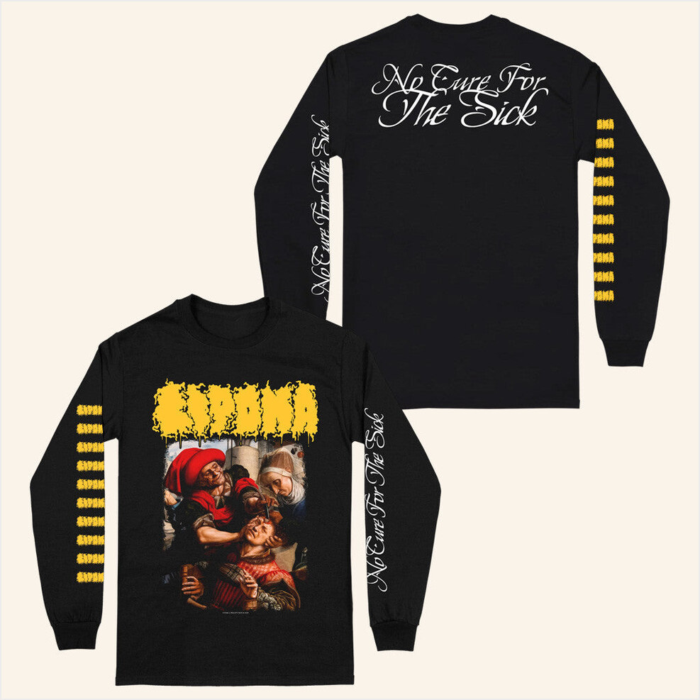 Lipoma No Cure For The Sick Long Sleeve Shirt Reality Fade Merch Birthday Gifts For Besties