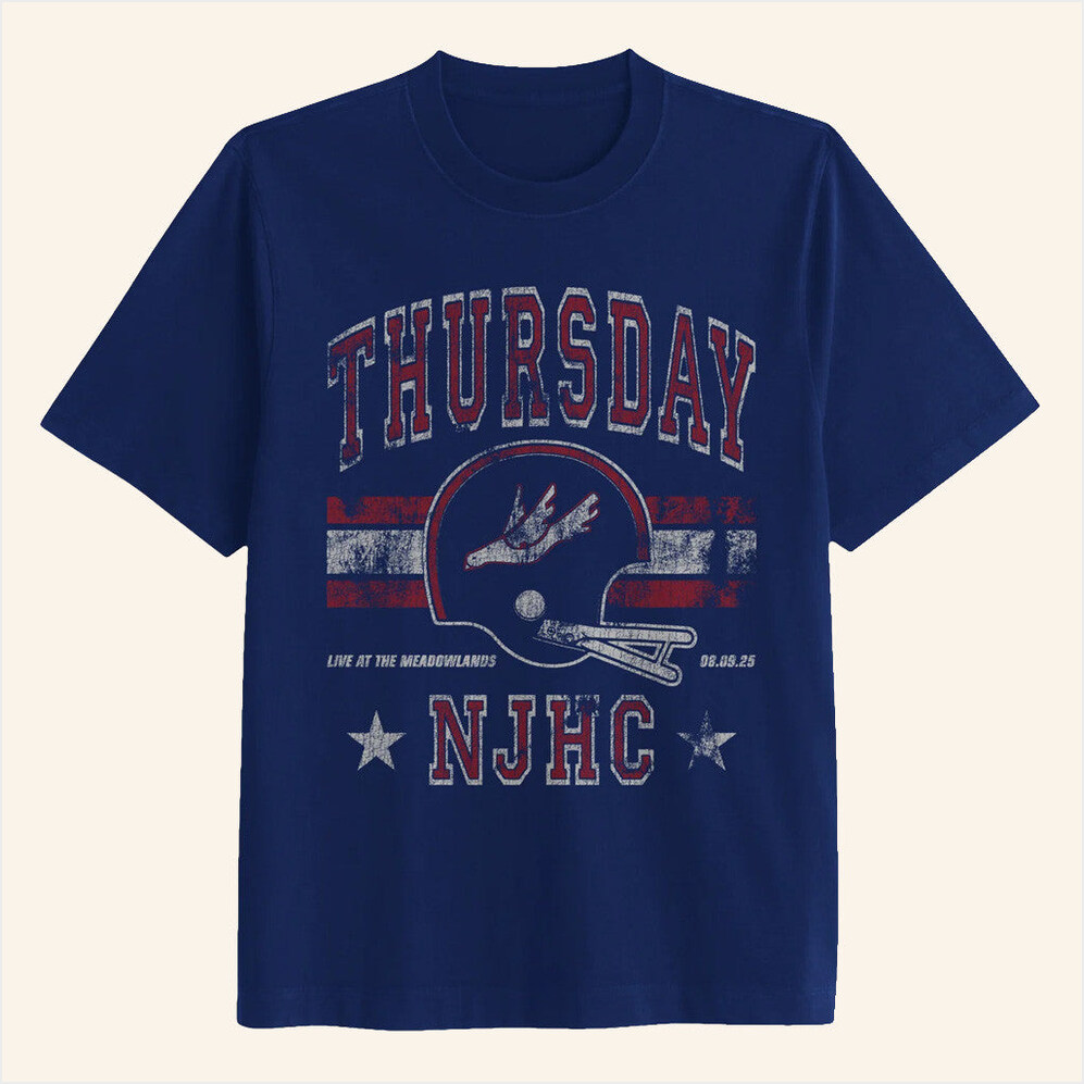 Live At The Meadowlands Njhc Retro Shirt Thursday Merch Gifts For Boyfriend Gifts For Best Friend