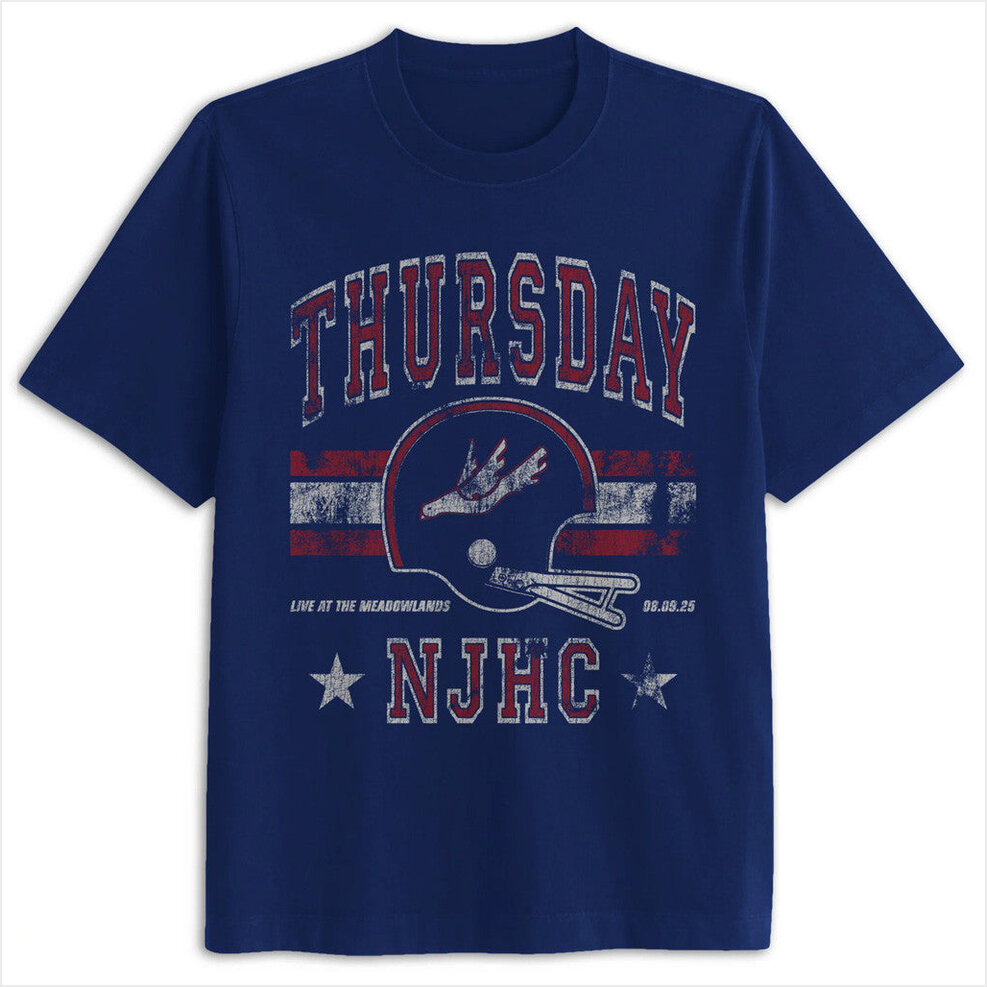 Live At The Meadowlands Njhc Retro T-Shirt Thursday Merch Birthday Gifts For Father BFF Gifts