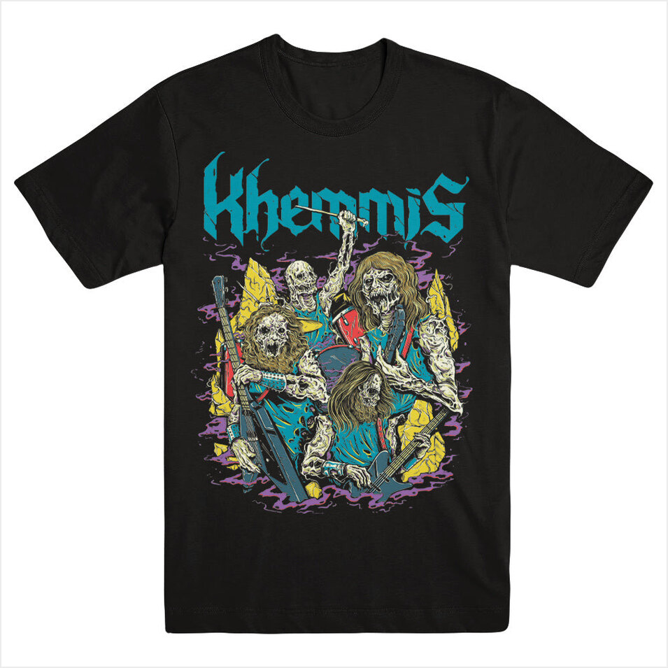 Living Dead Eu Tour 2024 Shirt Khemmis Merch Khemmis Shirt Father'S Day Birthday Gifts For Him