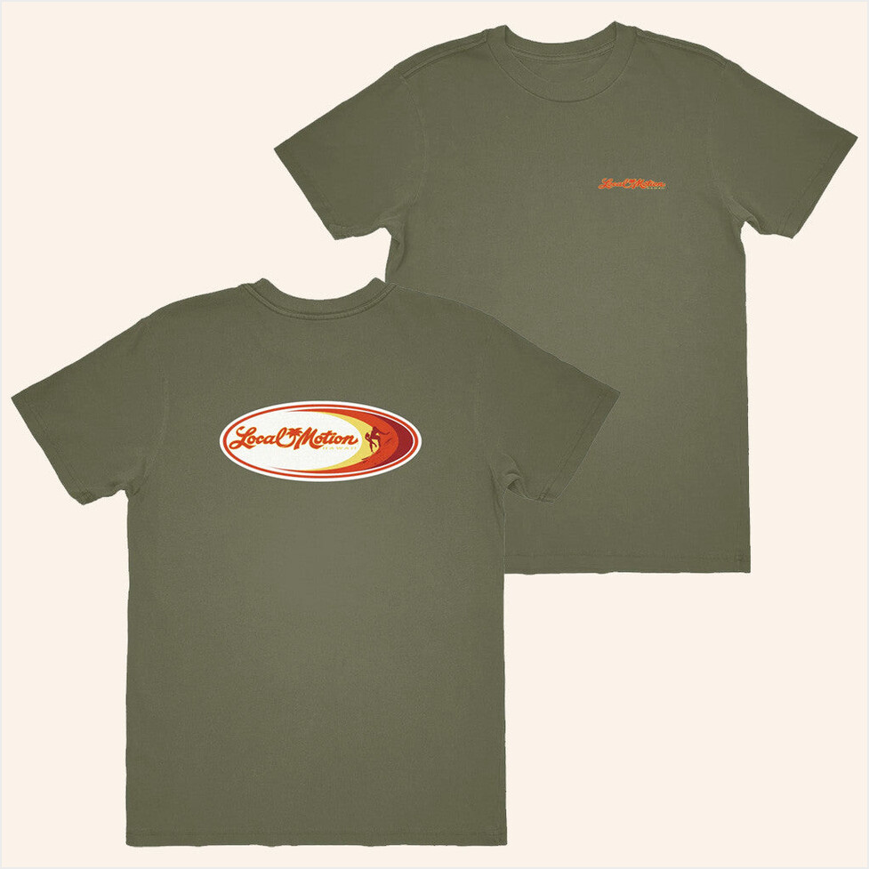 Lm Oval Vintage T-Shirt Local Motion Merch BFF Birthday Gifts Ideas Christmas Presents