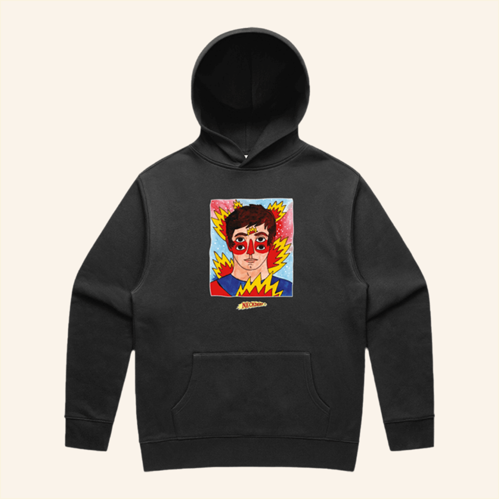 Lnotgy 10 Year Black Hoodie Neck Deep Merch Best Friend Birthday Gifts Christmas Presents
