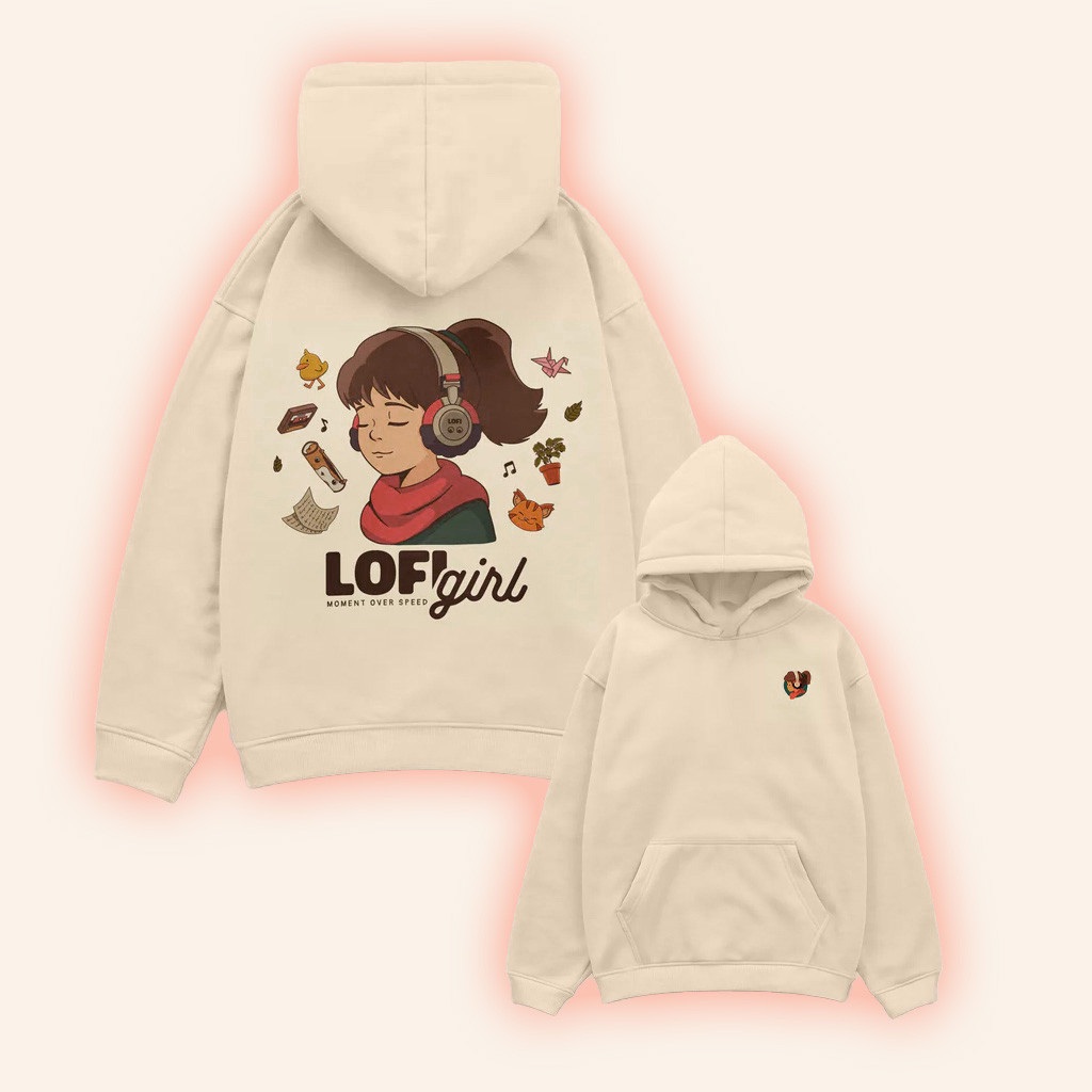 Lofi Girl Back To School Hoodie Birthday Gift Ideas For Girlfriend