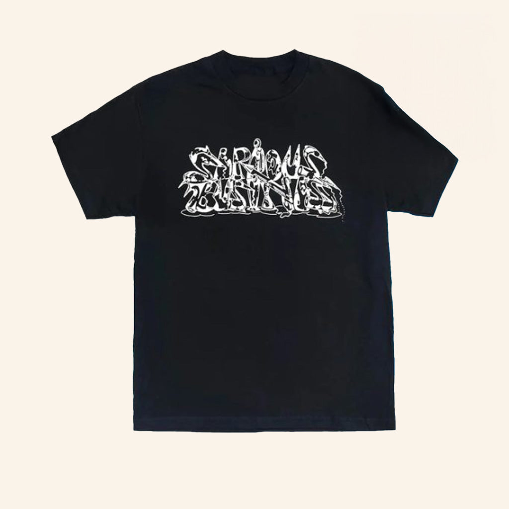 Lofi Merch Antwan Horfee X Gallery Commune Serious Business Black Shirt Birthday Presents For Boyfriend