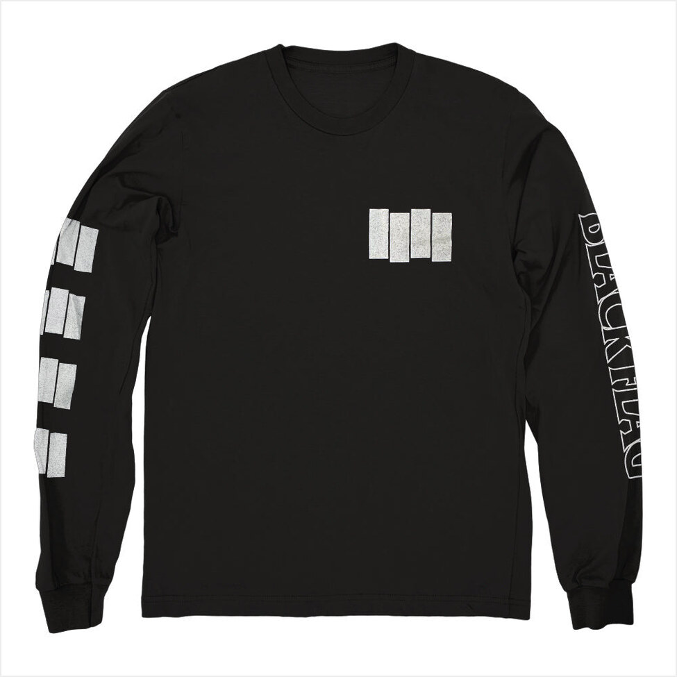 Logo Long Sleeve Shirt Black Flag Merch Black Flag Shirt Dad Gifts For Father's Day 2025