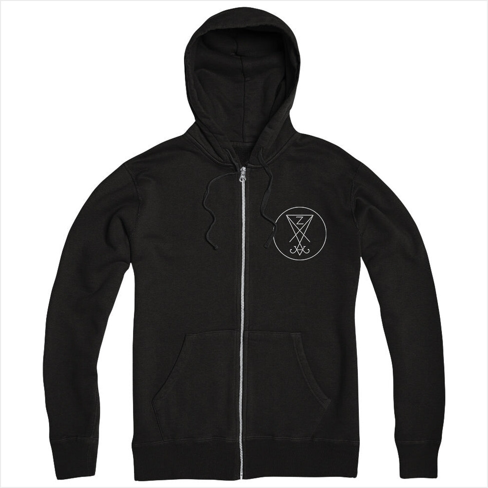 Logo Zipper Hoodie Zeal & Ardor Merch Zeal & Ardor Zipper Hoodie Father'S Day Best Friend Gifts