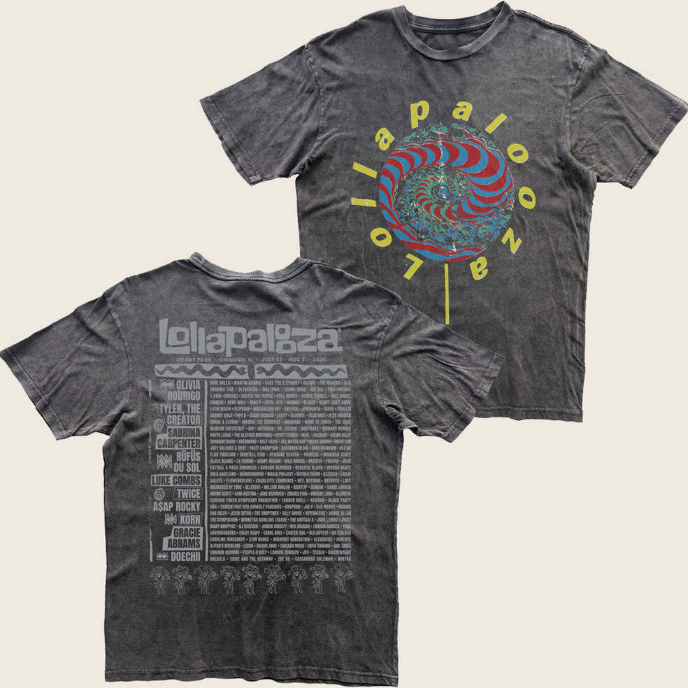Lollapalooza Band Merch Lollipop T-Shirt Best Gifts For Friends Birthday Gifts For Brother