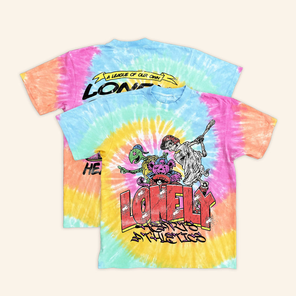 Lonely Hearts Club Merch A League Of Our Own Tie Dye T-Shirt Gifts For Friends