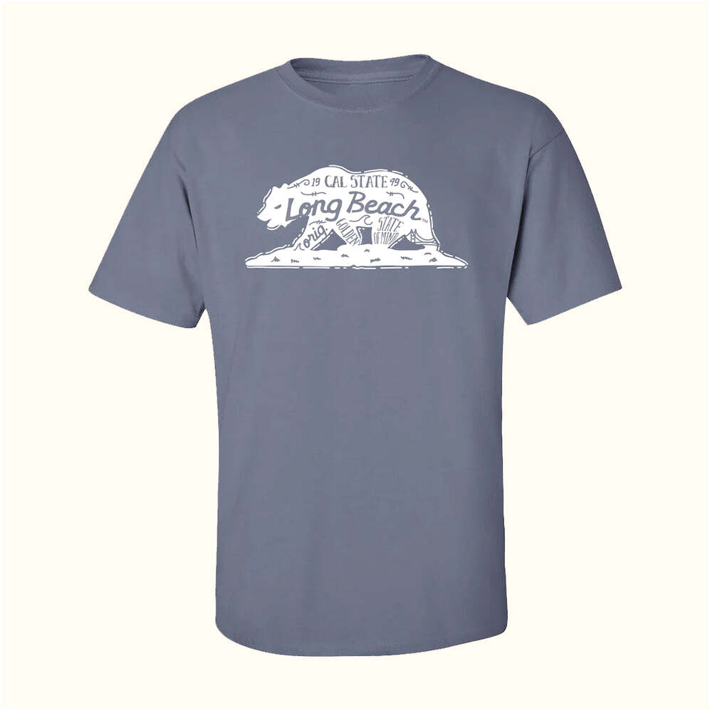 Long Beach State Merch Of The Month Bear T-Shirt Best Gifts For Husband Gifts For Best Friend