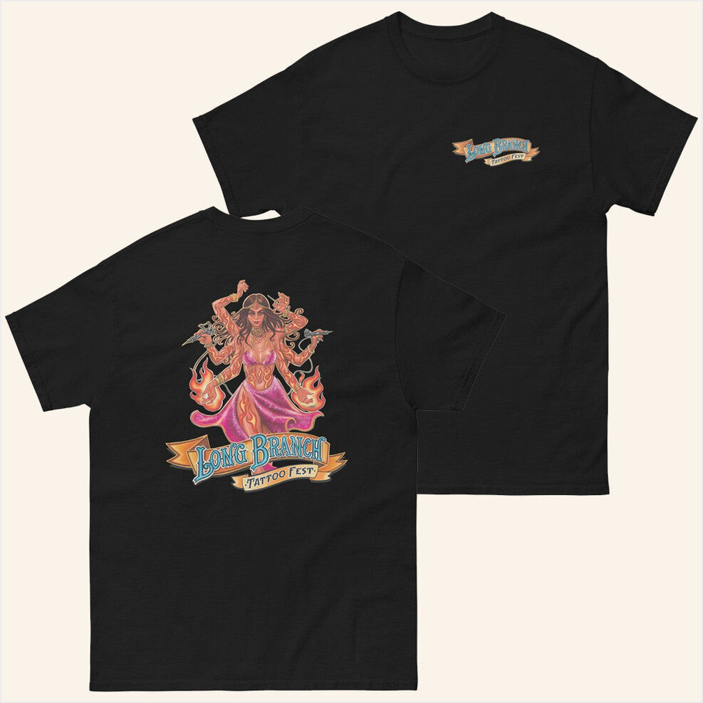Long Branch Tattoo Fest 2025 Shirt Asbury Tattoo Fest Merch Birthday Gifts For Son BFF Gifts