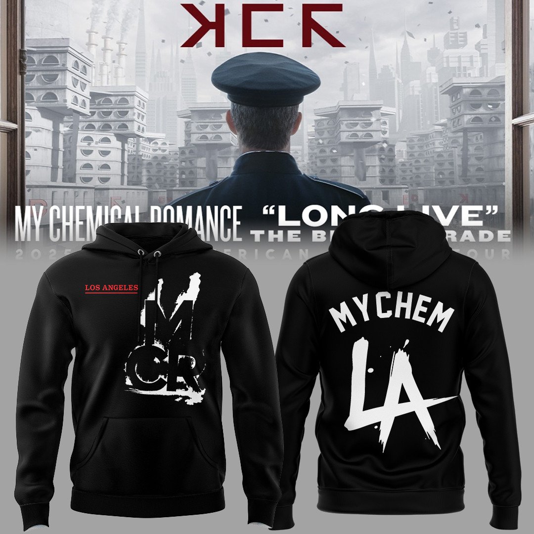 Long Live The Black Parade Tour 2025 X La Hoodie Gift For LA Fans
