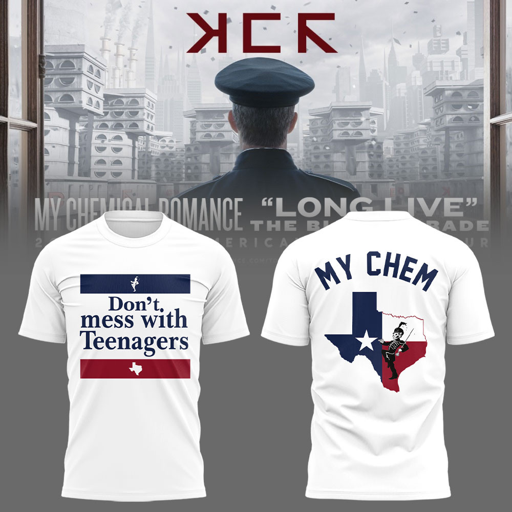 Long Live The Black Parade Tour 2025 X Texas Tshirt For Him