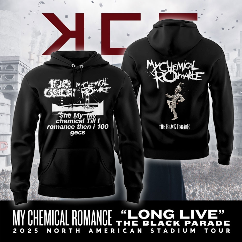 Long Live The Black Parade Tour Hoodie For MCR Fans