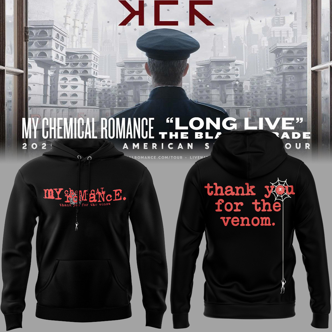 Long Live The Black Parade Tour Hoodie Gift For Concert Fans