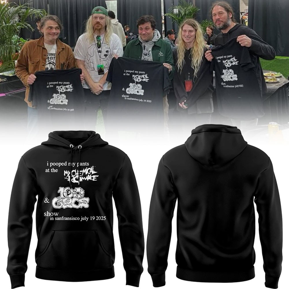 Long Live The Black Parade Tour Hoodie MCR Tour Merch