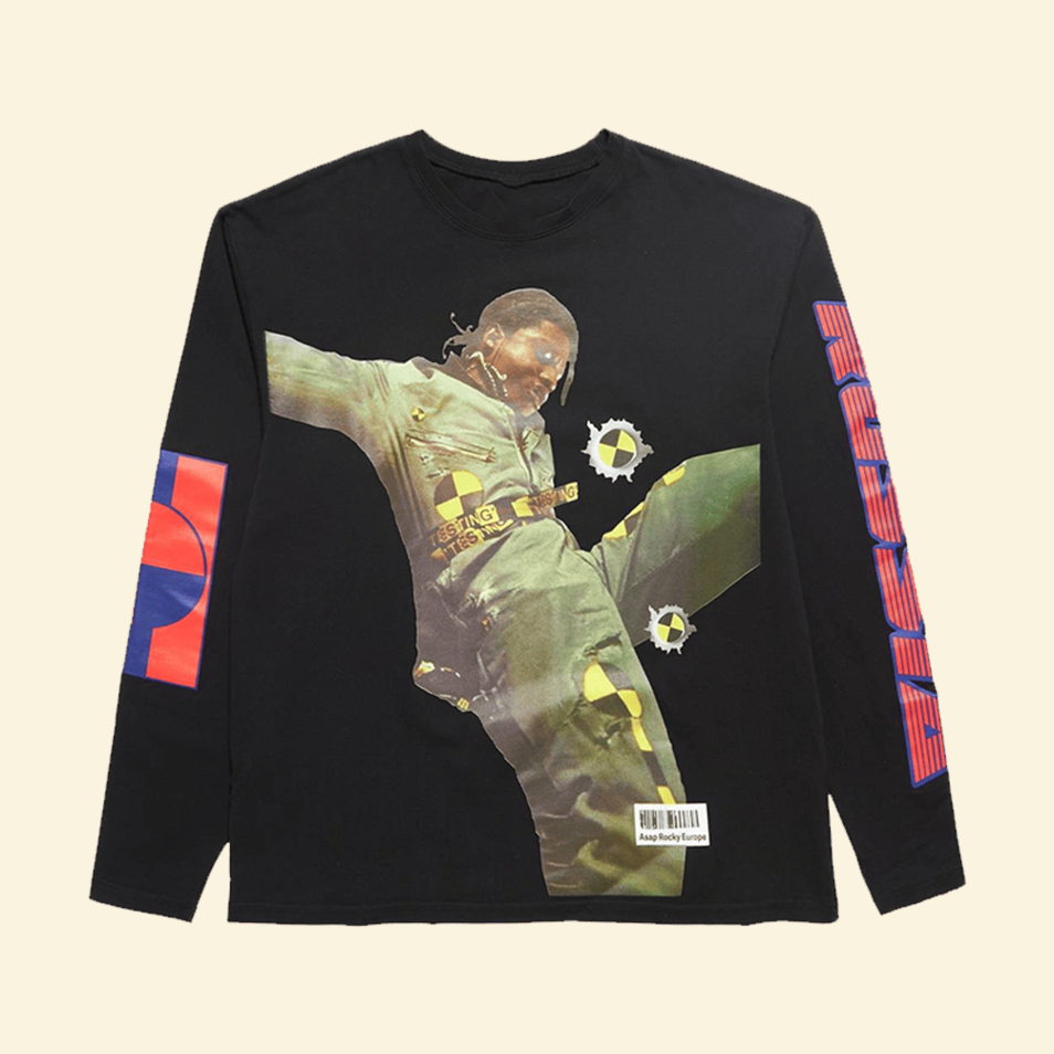 Long Sleeve T-Shirt ASAP Rocky Merch Father's Day Gifts For Son In Law Gifts For Friends