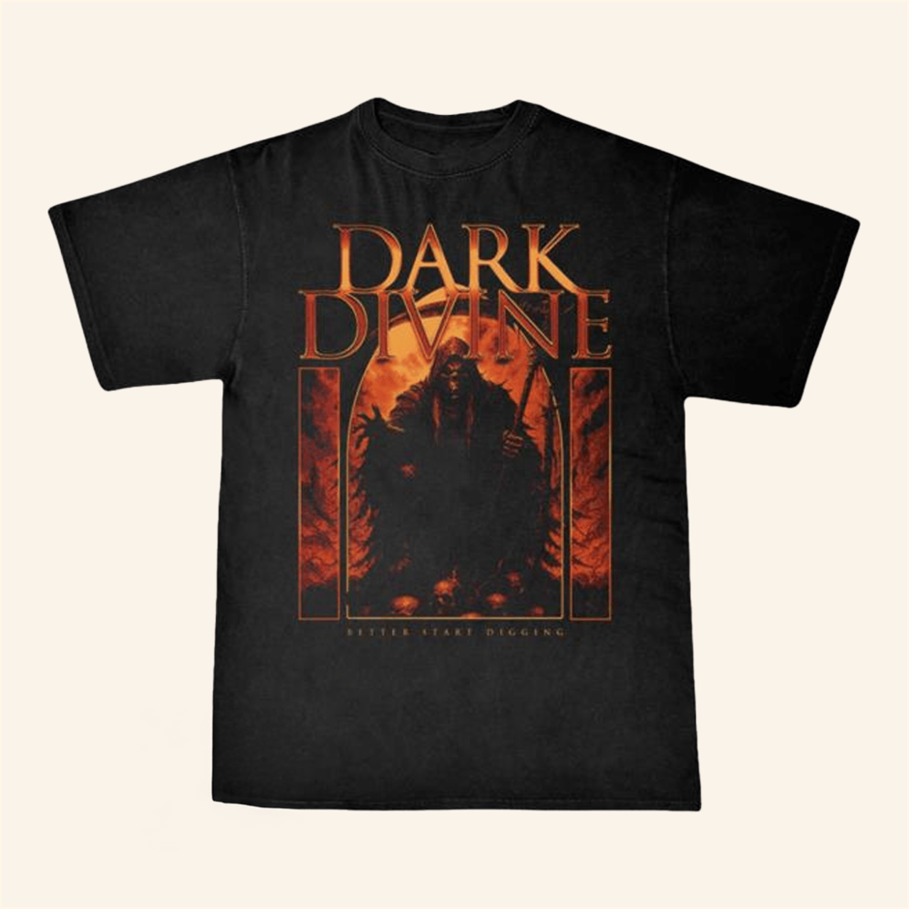 Long Way To Hell T-Shirt Dark Divine Official Merch Best Friend Birthday Gifts