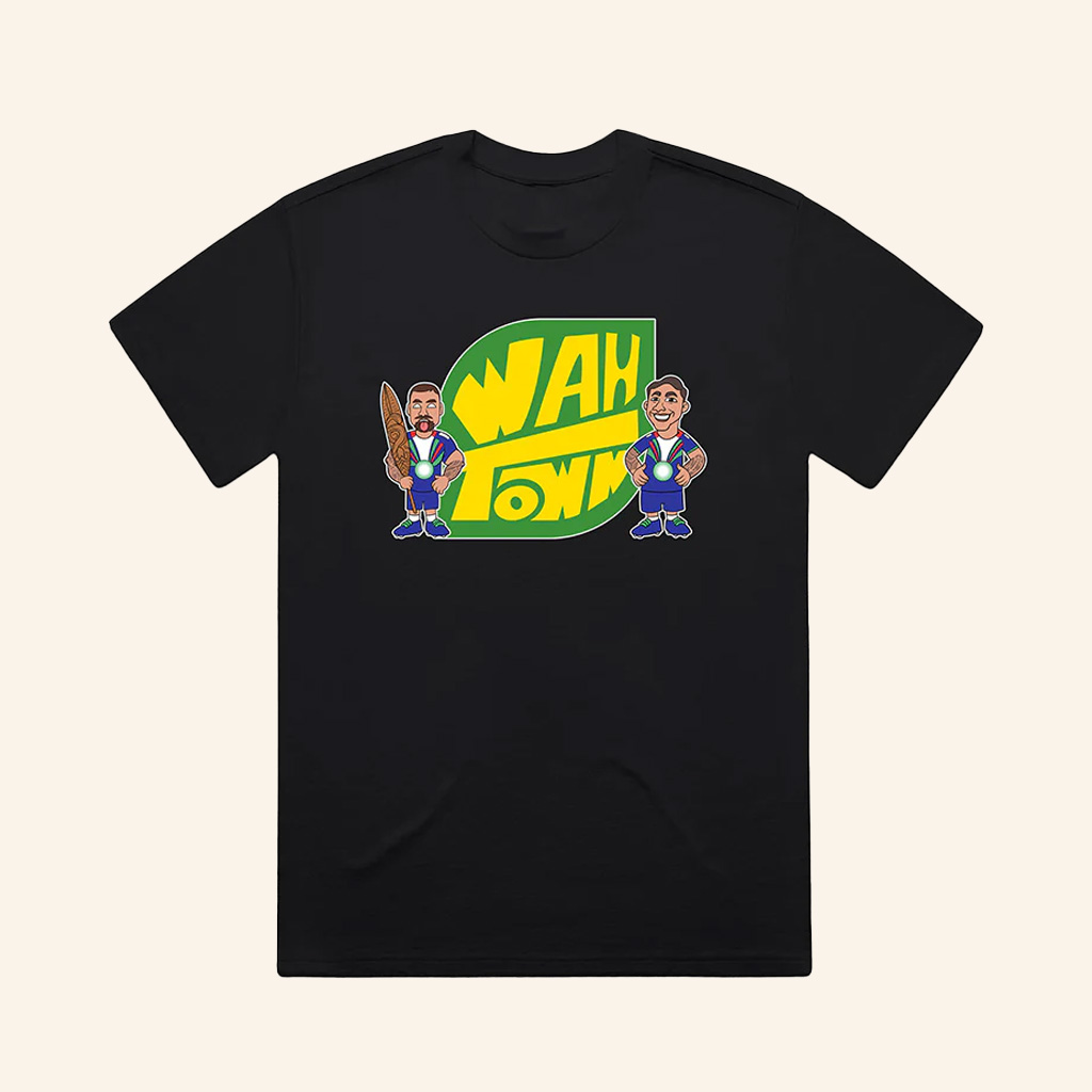 Look Vintage Tees Merch Wah Town 2025 Logo T-Shirt Presents For Friends