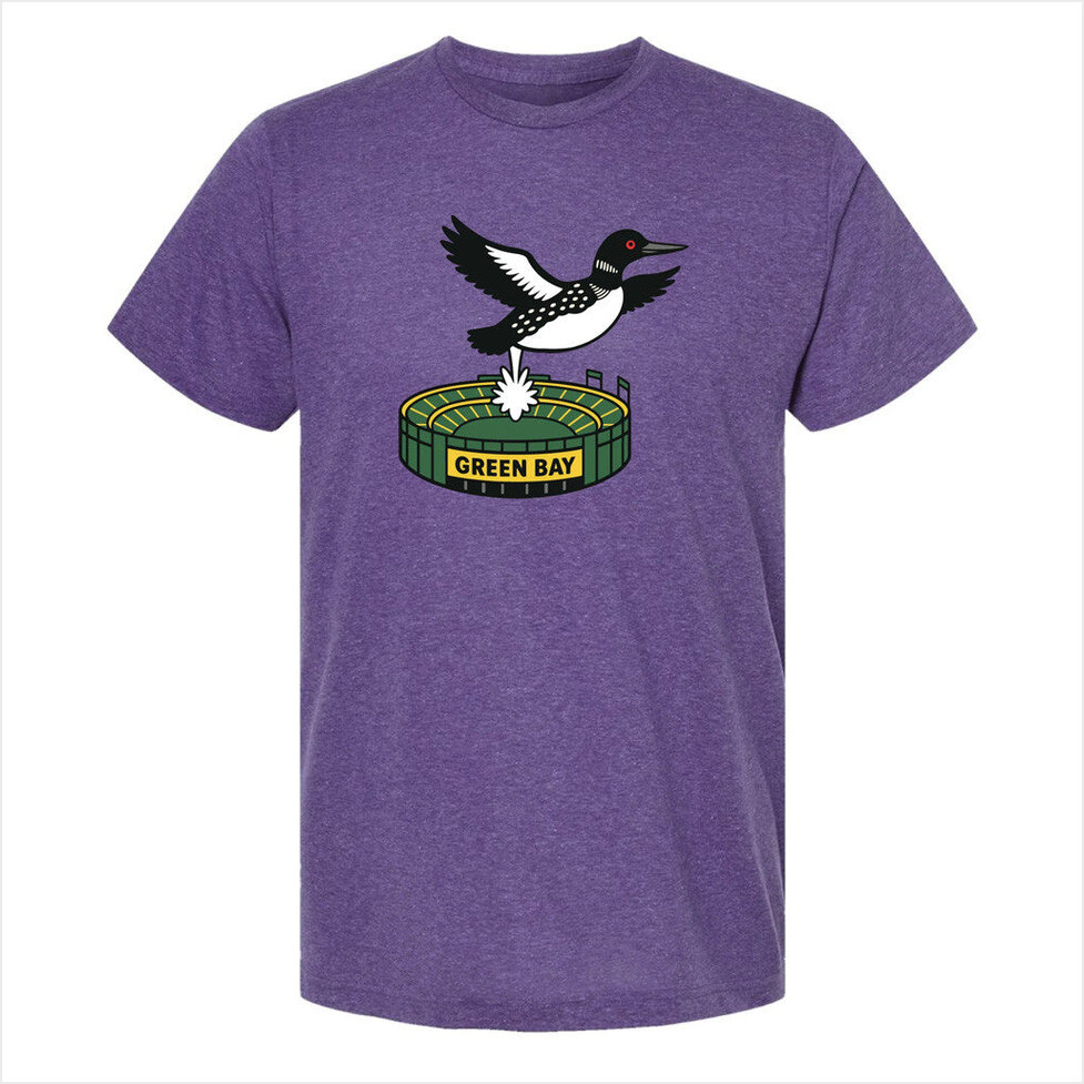 Loon Pooping On Green Bay Minnesota T-Shirt Minnesota Merch Birthday Gift Ideas For Him