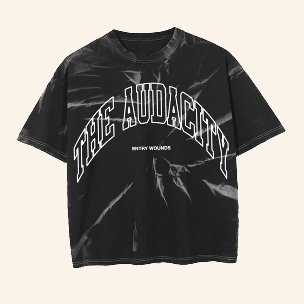 Loose Fitting Reverse T-Shirt The Audacity World Merch Birthday Best Friend Gifts