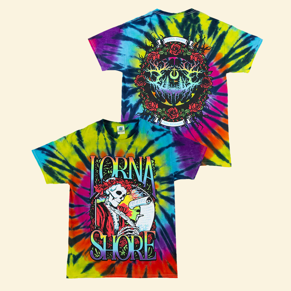 Lorna Shore 2024 Tie Dye Shirt Lorna Shore Merch Best Father's Day Gifts For Best Friend