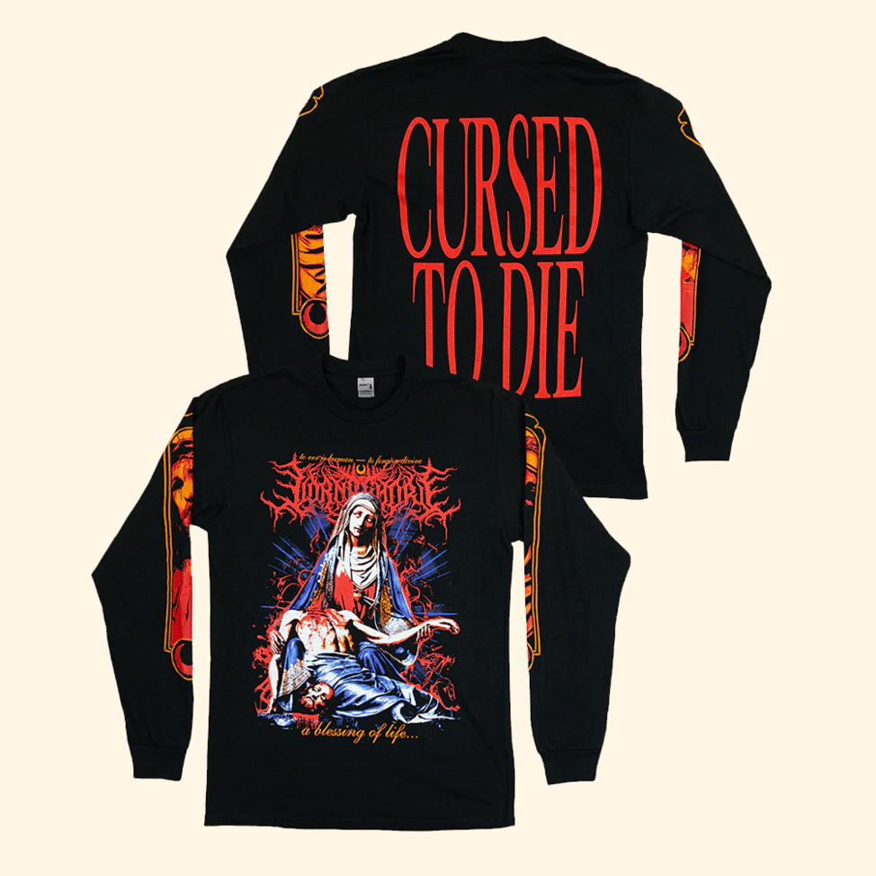 Lorna Shore Blessing Long Sleeve Shirt Lorna Shore Merch Ideas For Mother Day Birthday Gifts