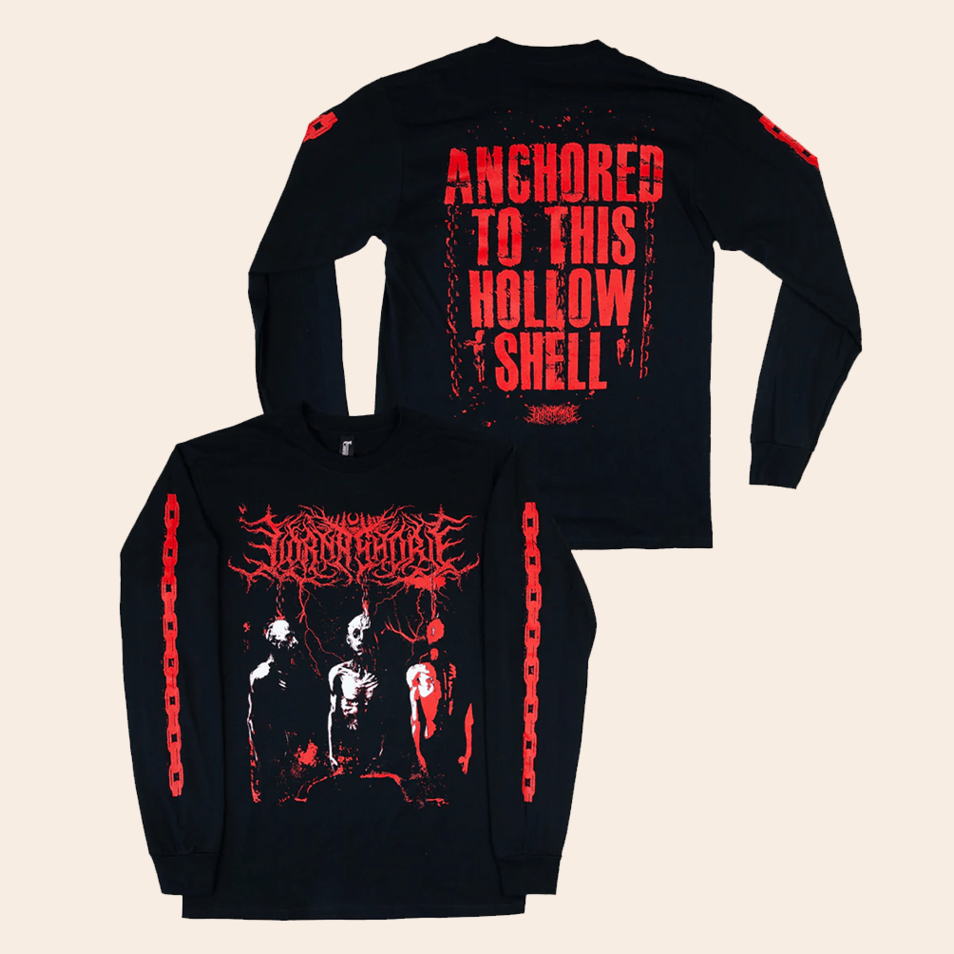 Lorna Shore Hanging Bodies Long Sleeve Shirt Lorna Shore Merch Dad Fathers Day Birthday Gifts