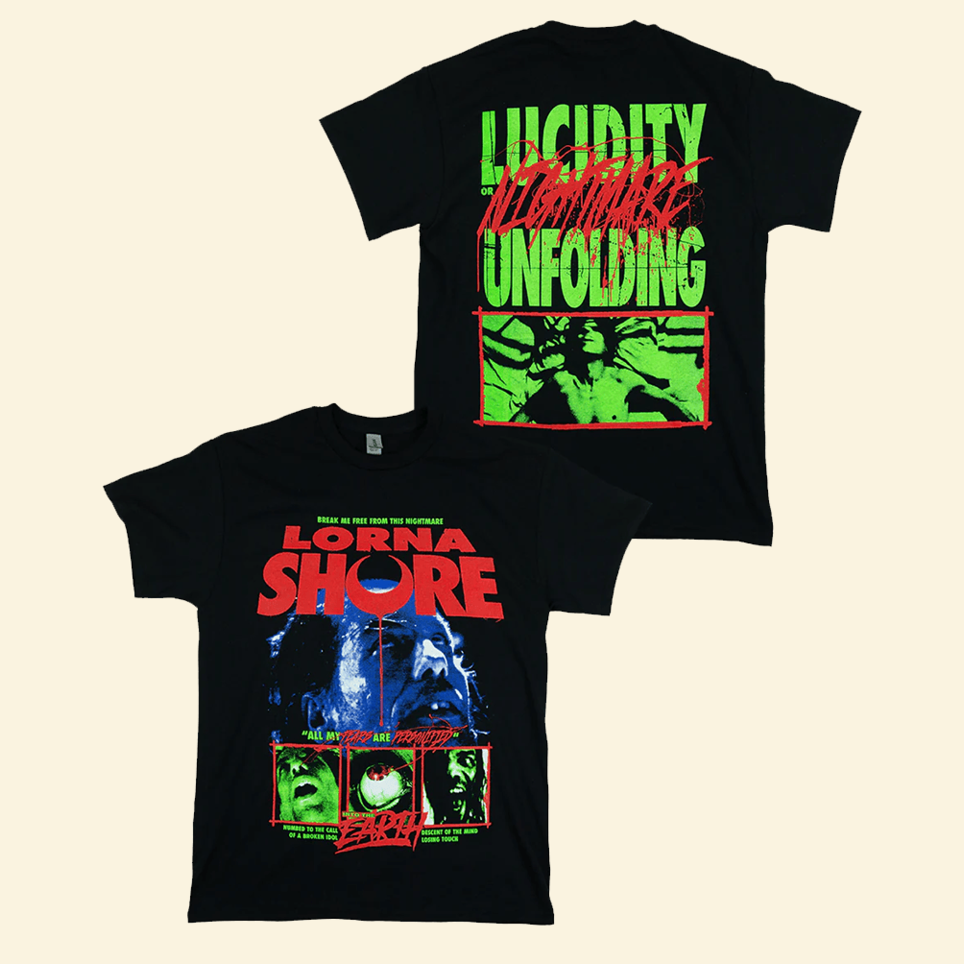 Lorna Shore Nightmare Shirt Lorna Shore Merch Fathers Day Delivery Birthday Gifts For Dad