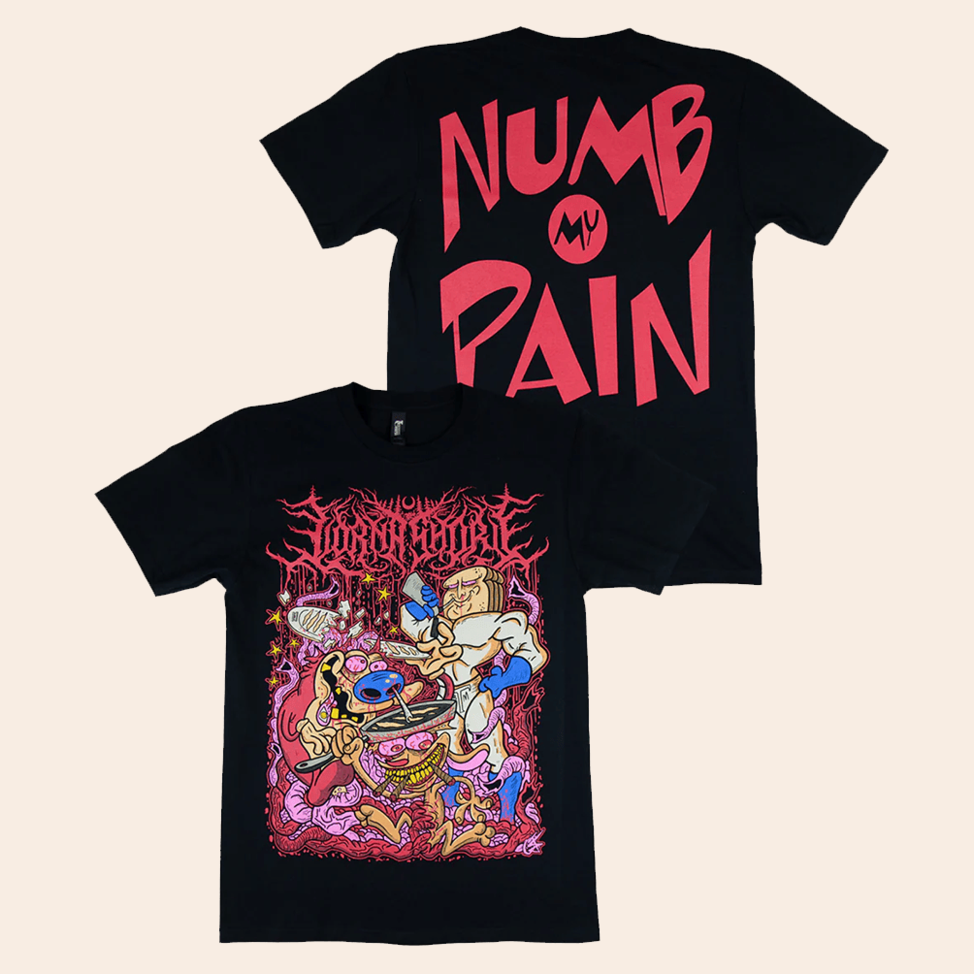 Lorna Shore Numb My Pain Shirt Lorna Shore Merch Best Father's Day Special Birthday Gifts