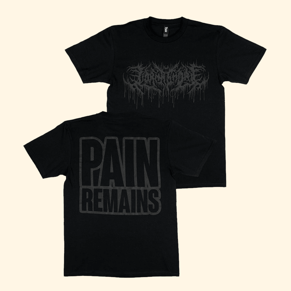 Lorna Shore Pain Remains Black T-Shirt Lorna Shore Merch Great Father's Day Birthday Gifts