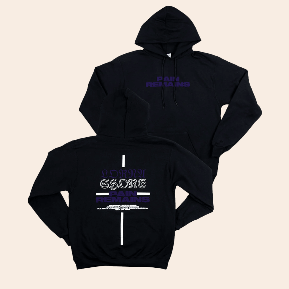 Lorna Shore Pain Remains Trilogy Champion Hoodie Lorna Shore Merch Father's Day Birthday Gifts