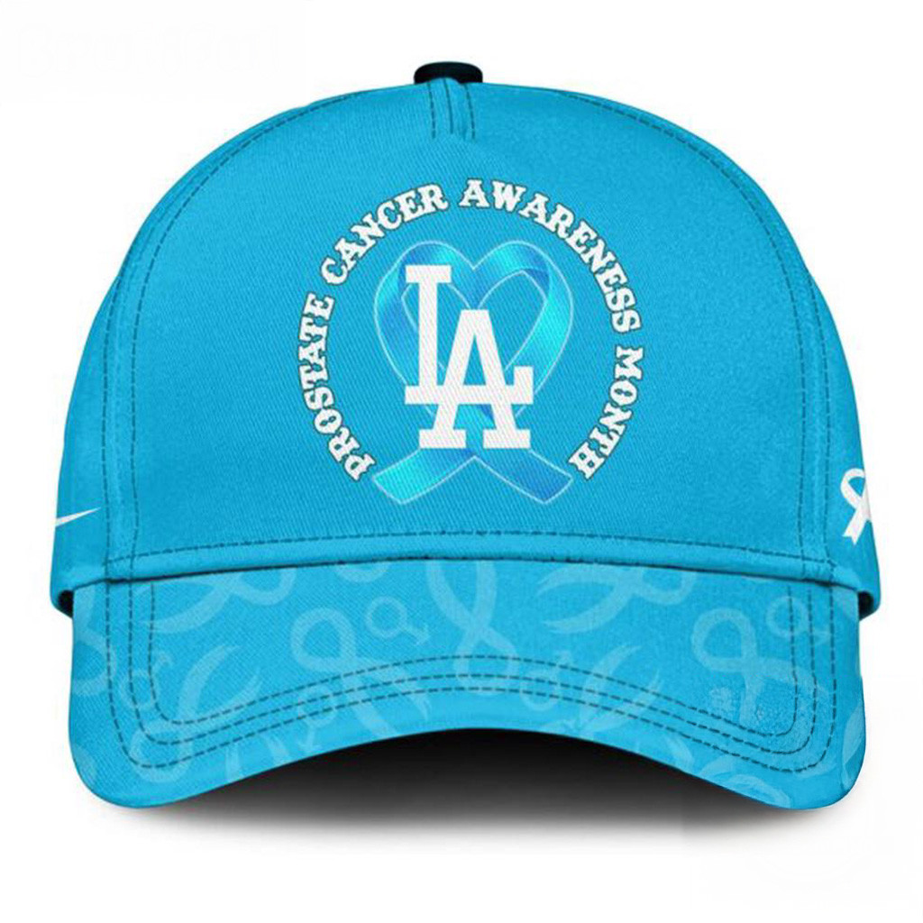 Los Angeles Dodgers 2025 NFL Prostate Cancer Awareness Hat Dodgers Merch Gifts For Fan