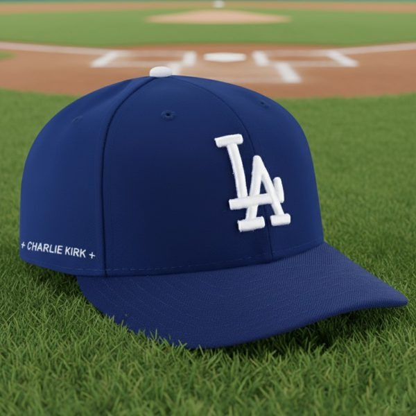 Los Angeles Dodgers Blake Treinen Charlie Kirk Hat Memorial Charlie Kirk Merch