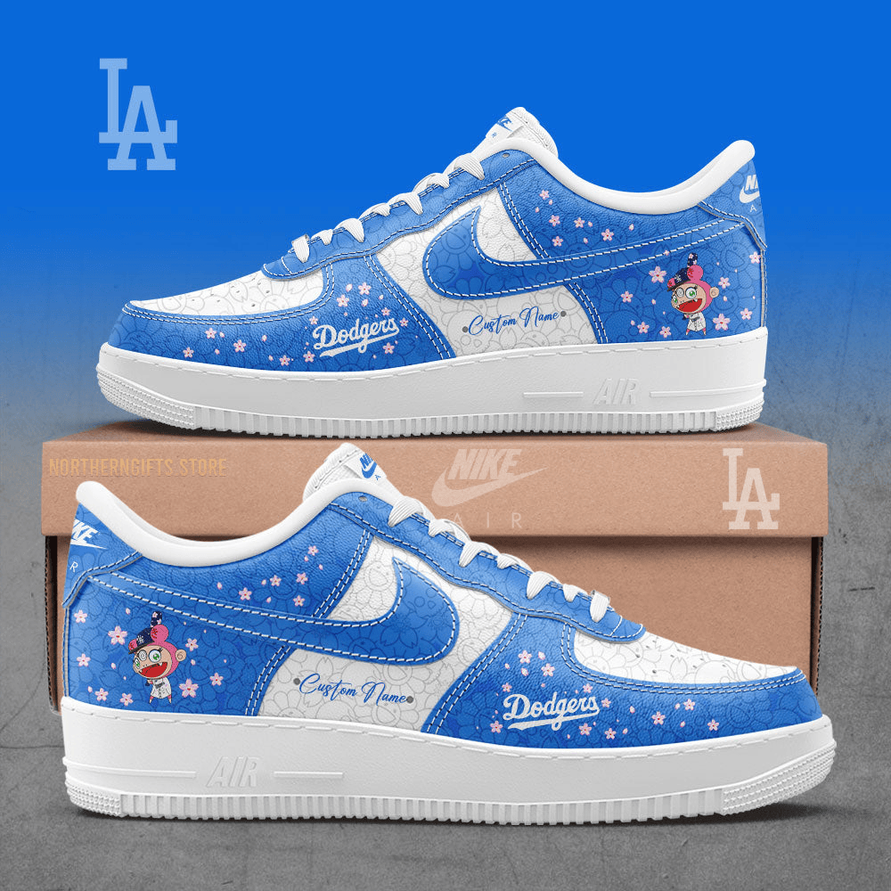 Los Angeles Dodgers Limited Edition Af1 Shoes Presents For Baseball Lovers