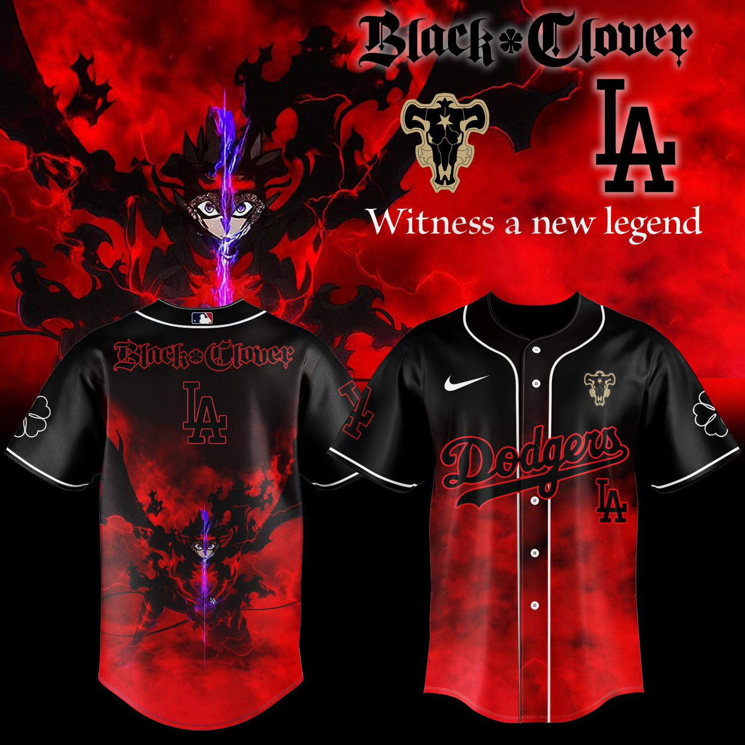 Los Angeles Dodgers X Black Clover Jersey 2025 Gift For Baseball Lovers