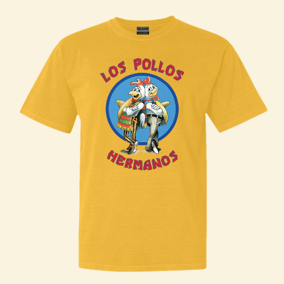 Los Pollos Hermanos T-Shirt Funny Chicken Shirt BFF Birthday Gifts Christmas Presents