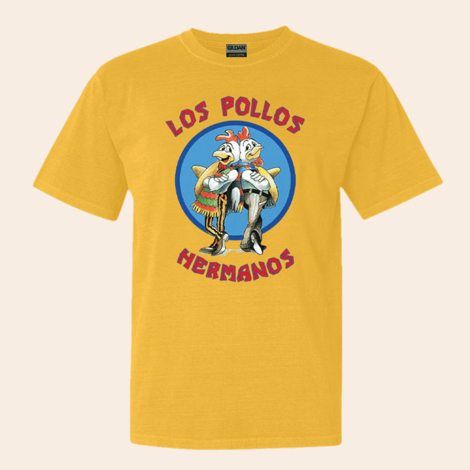 Los Pollos Hermanos T-Shirt Funny Chicken Shirt Gifts For Friends Father's Day Gifts For Best Friend